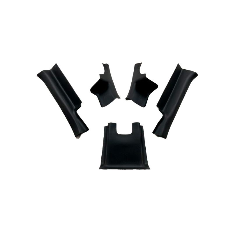 Protection du garniture intérieur sur mesure pour Dacia Duster II 2018-2024 - Noir mat