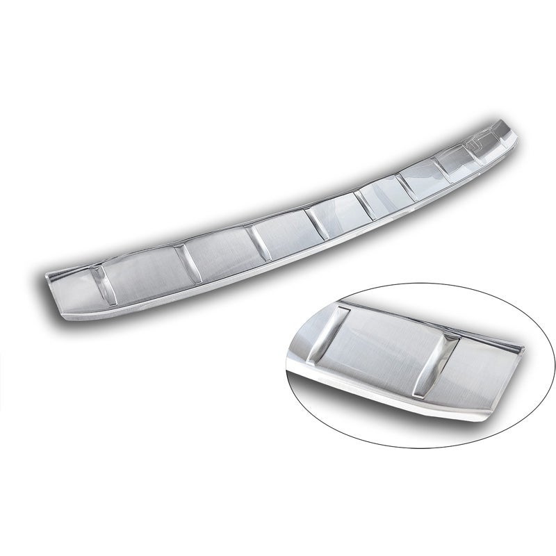 Avisa Protection de Seuil de Coffre Acier Inox sur mesure pour Mitsubishi Outlander IV Facelift 2025- - Argent
