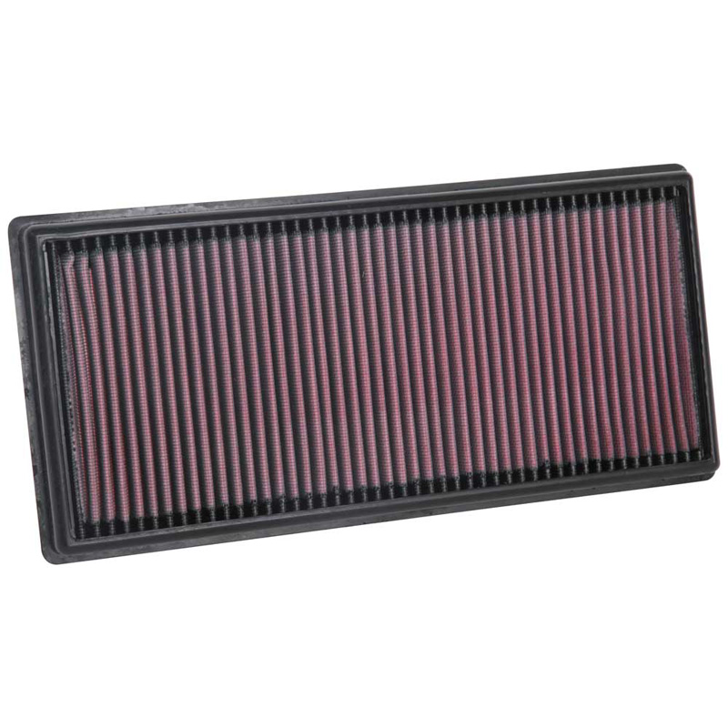 K&N Filtre à air de remplacement sur mesure pour Land Rover Discovery V 2.0 2017- & Range Rover Sport 3.0 2016-2018 & Range Rover Sport 2.0 Essence 2019- (33-5093)