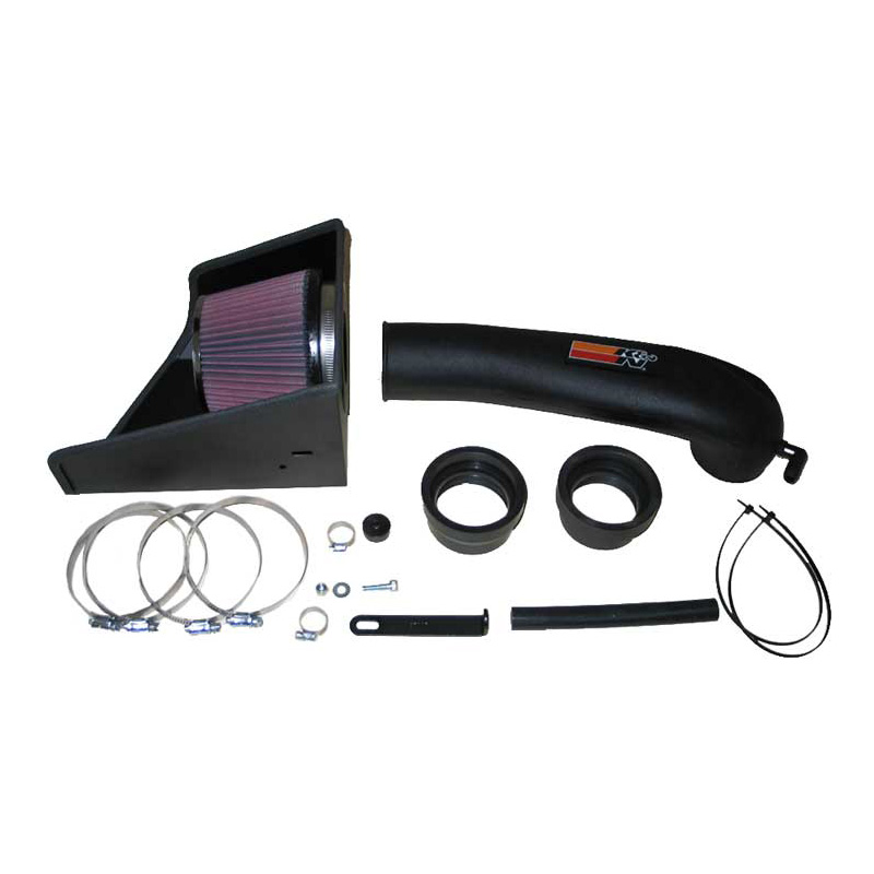 K&N Kit d'admission 57i Génération II sur mesure pour Opel Astra G, Zafira Ecotec 1998-2005 (57I-7001)