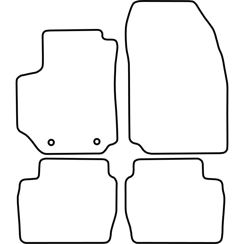 Set de tapis de sol sur mesure pour Fiat Croma 2005-2011