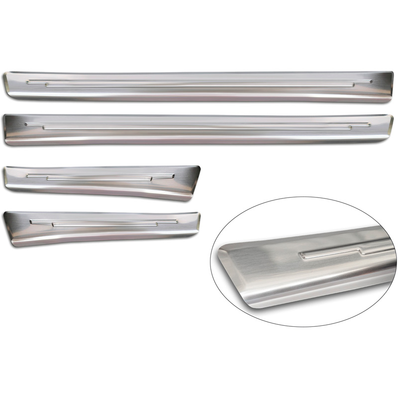 Avisa Seuils de portes inoxydable sur mesure pour Subaru Forester (SL) 2024- - 4-pièces