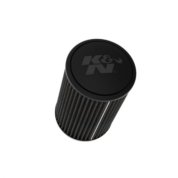 K&N Filtre à Air Noir Dryflow Universel Conique 89mm raccordement, 152mm de base, 133mm en haut, 229mm hauteur (RU-3111HBK)