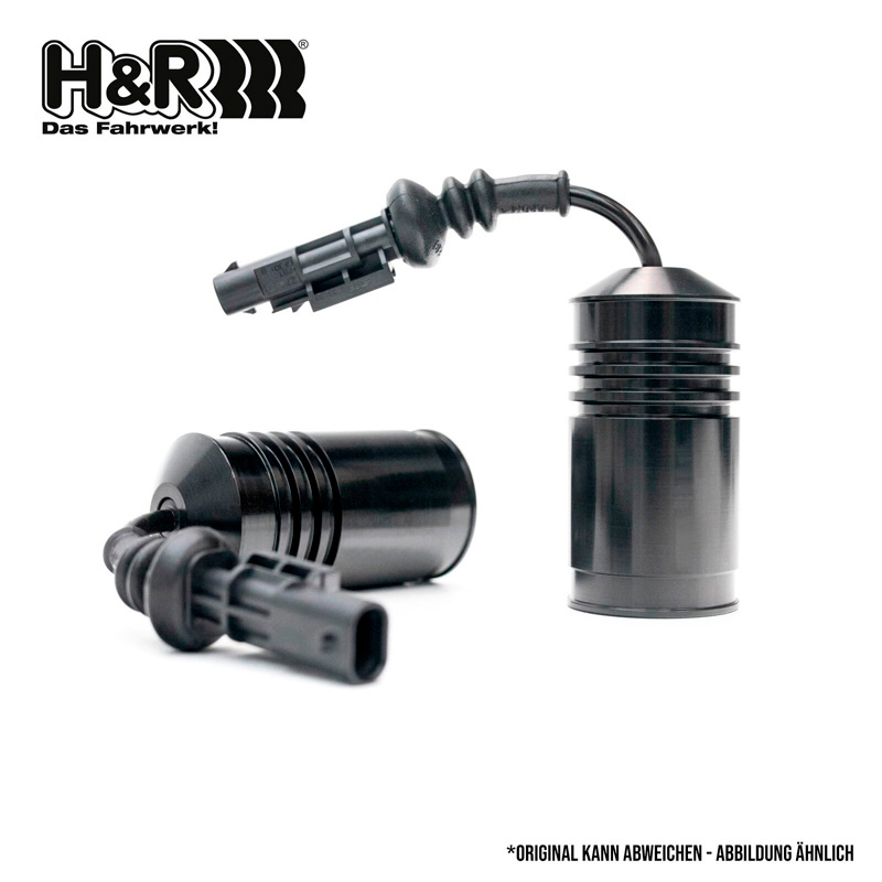 H&R Kit Combiné fileté Twintube Inox Version 1 sur mesure pour Volkswagen T7 Multivan 1.5/2.0 TSI, 1.5/2.0 TDI & 1.4 eHybrid 2021- incl. module de désactivation