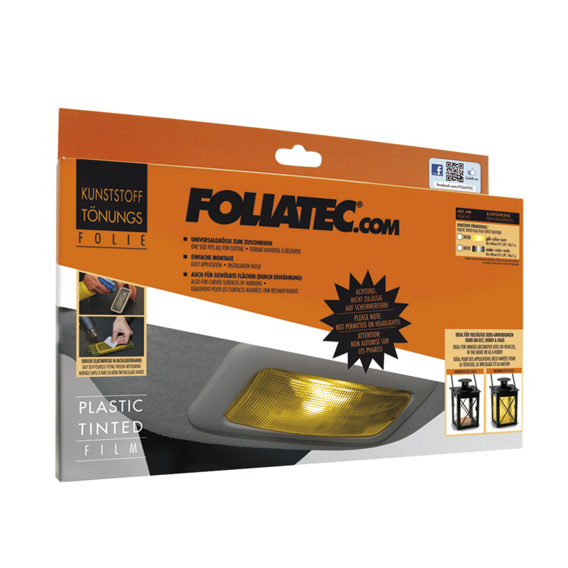 Foliatec Plastic Tint Film Smoke 30x100cm - 1 pièce