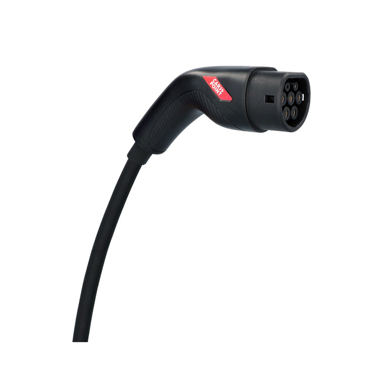 Câble de charge Carpoint pour véhicule électrique Type 2>2 16 AMP monophasé 6 mètres