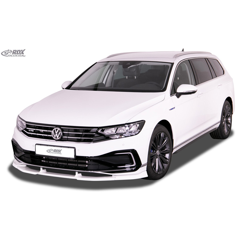 Jupes latérales 'Slim' sur mesure pour Volkswagen Passat (3G) Sedan/Variant 2014- (ABS noir luisant)