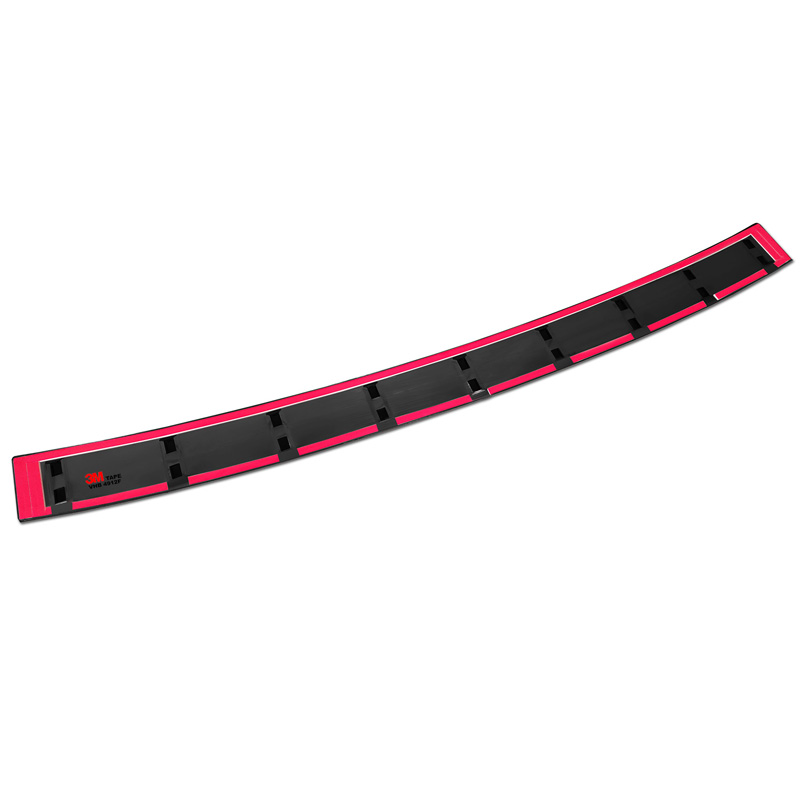 Protection de seuil arrière inox noir sur mesure pour BMW Série 5 G31 FL Touring 2020-2024 excl. M-Sport 'STRONG EDITION'