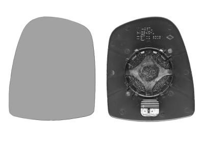 spiegelglas, boven, verwarmd, links Nissan Primastar, 2002-2006