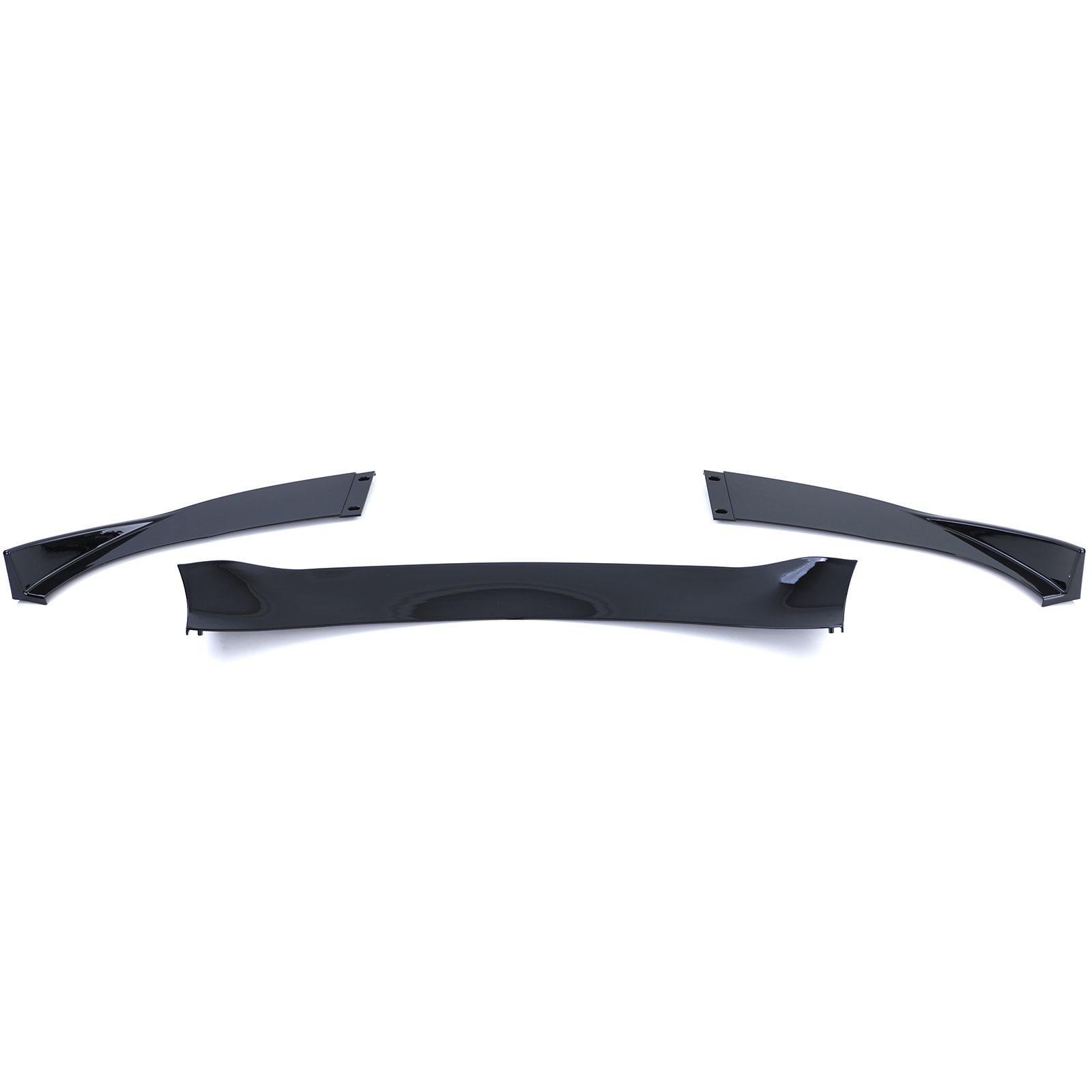 Voorspoiler passend voor BMW 5-Serie E60/E61 Glans Zwart