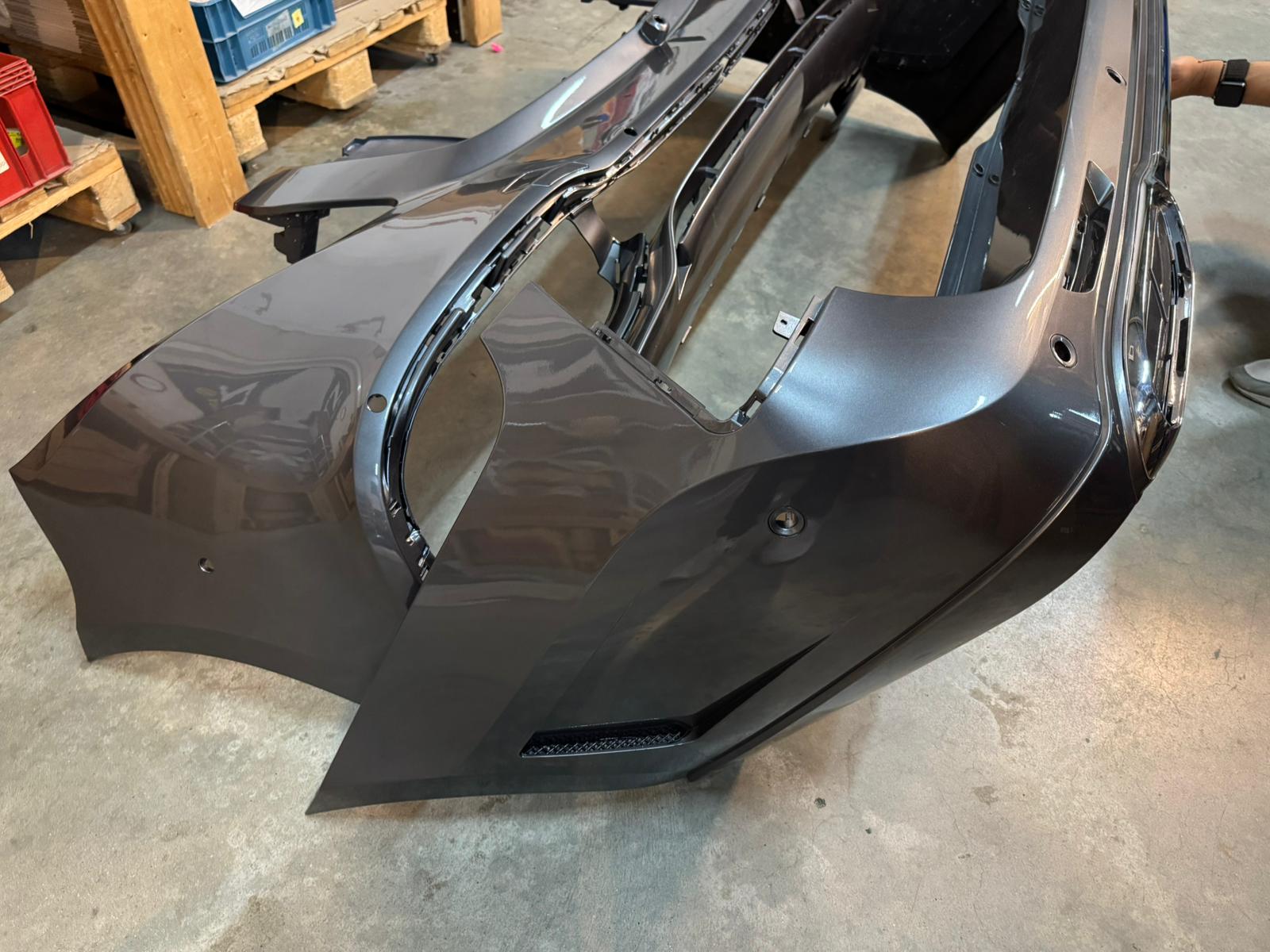 Bodykit passend voor Mercedes V-Klasse W447 15-19 Antraciet Grijs gespoten
