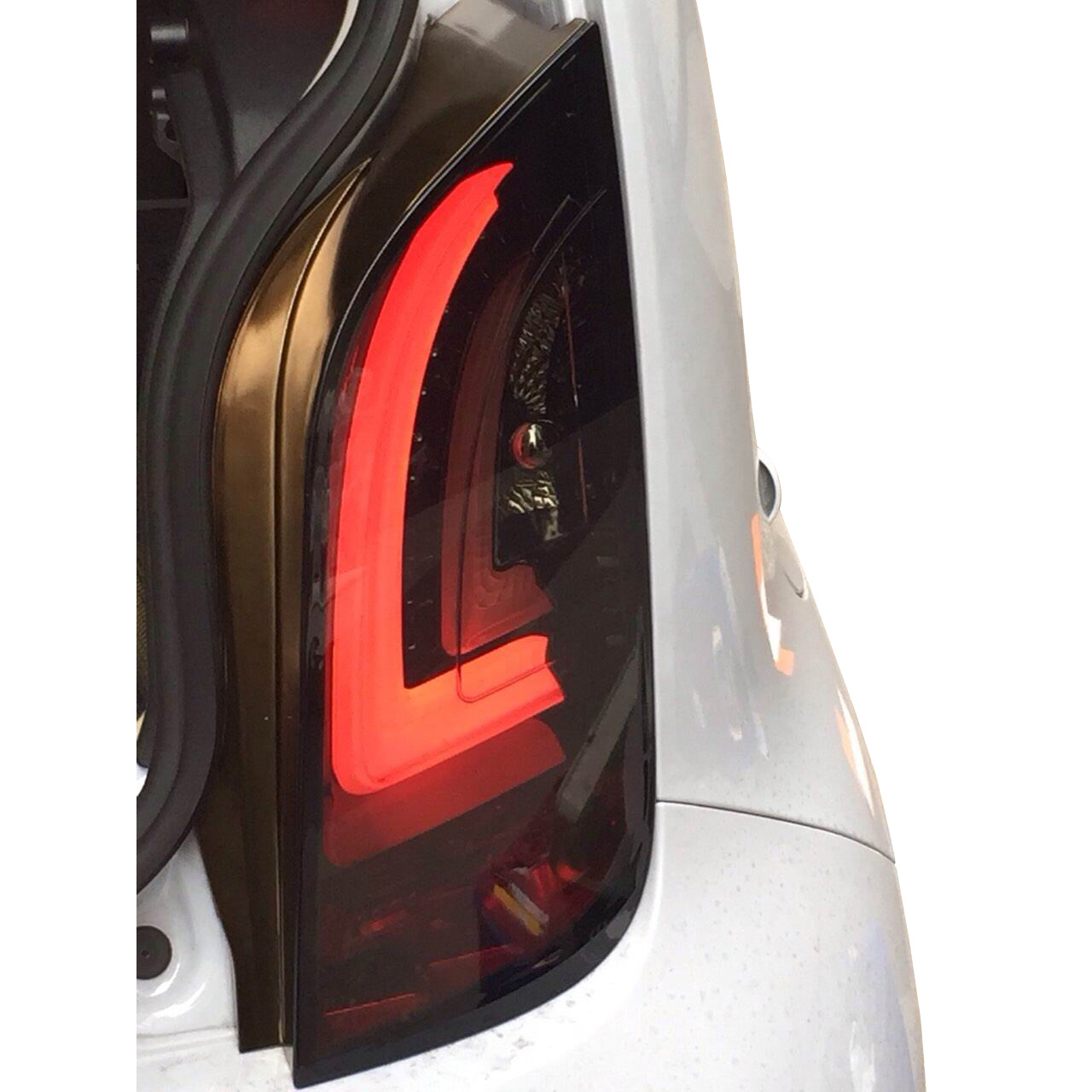 Set de Feux Arrière LED sur mesure pour Seat Mii 2011- - Noir/Fumée/d'Or