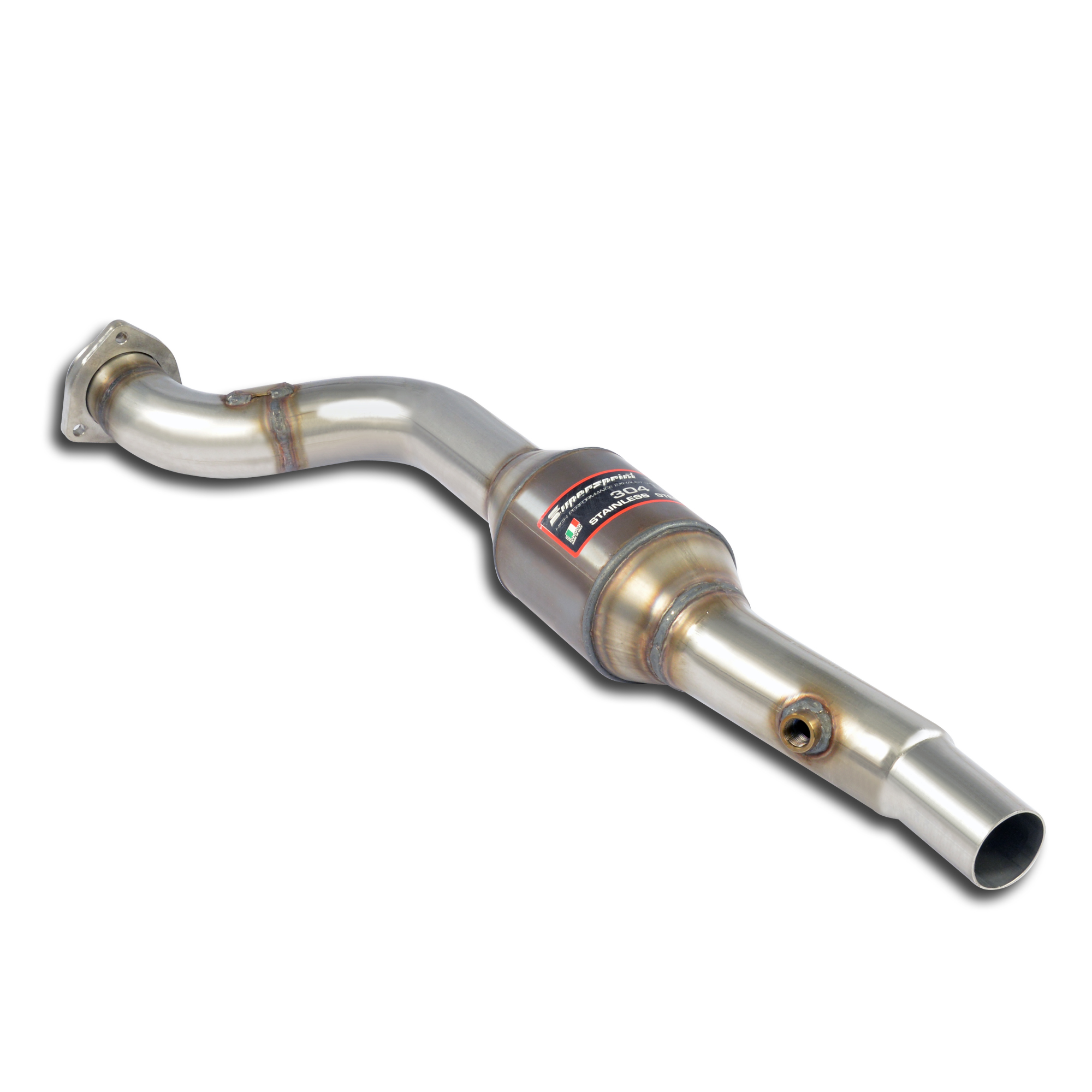 AUDI A6 C7 4G (Sedan + Avant) 2.8 FSI V6 (204 Hp) 2011 -> 2014 Front pipe with Metallic catalytic co