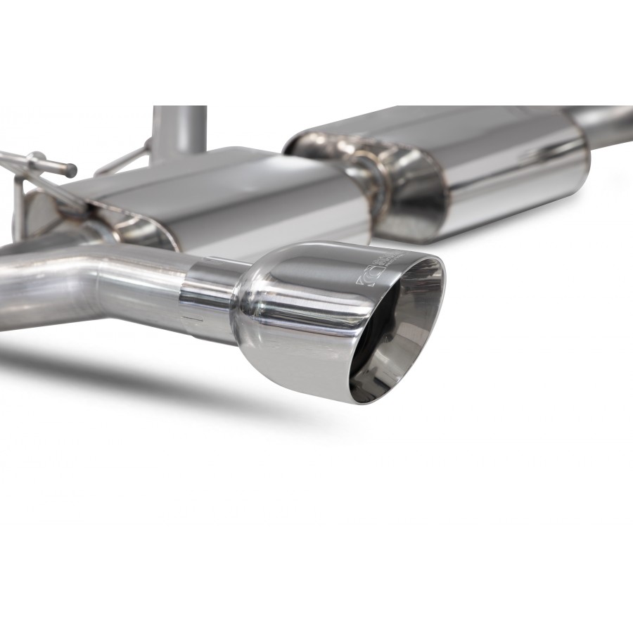 Scorpion uitlaat i30 Fastback N gepolijst met kleppen
