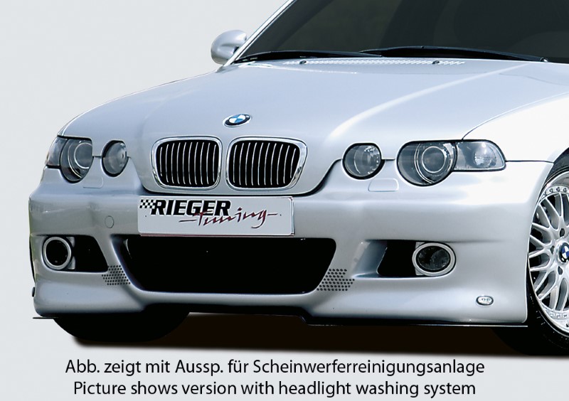 Voorbumper M3 look BMW E46 compact Rieger