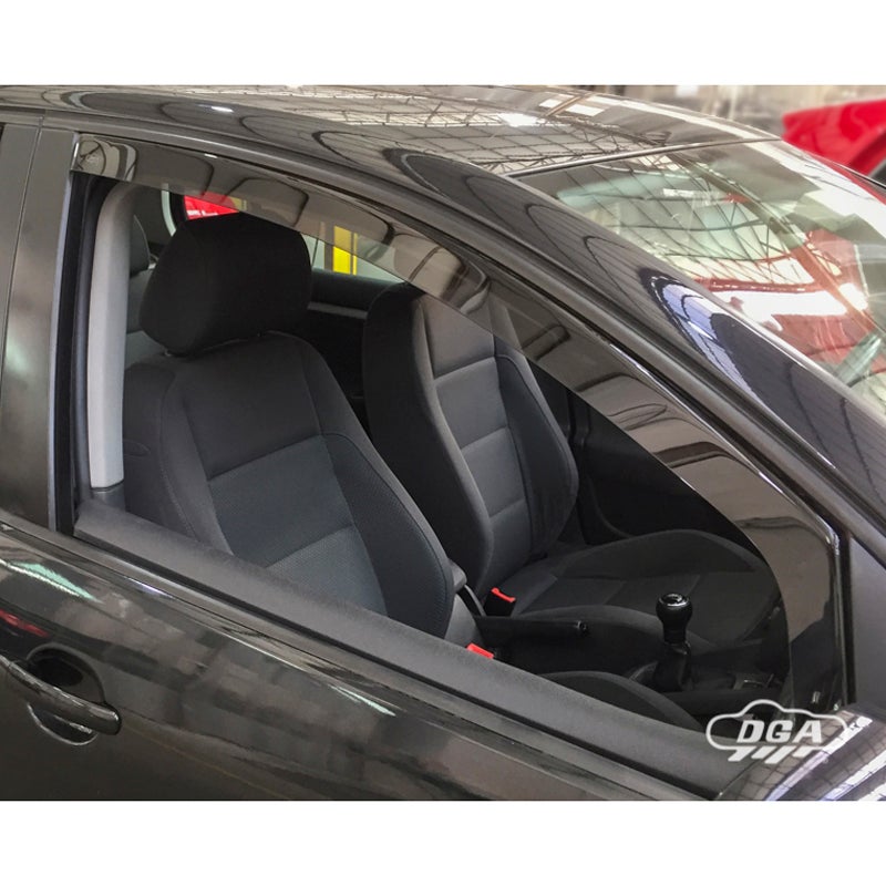 DGA Déflecteurs d'Air sur mesure pour Volkswagen Golf V HB 5-portes 2003-2008 (2-pièces)