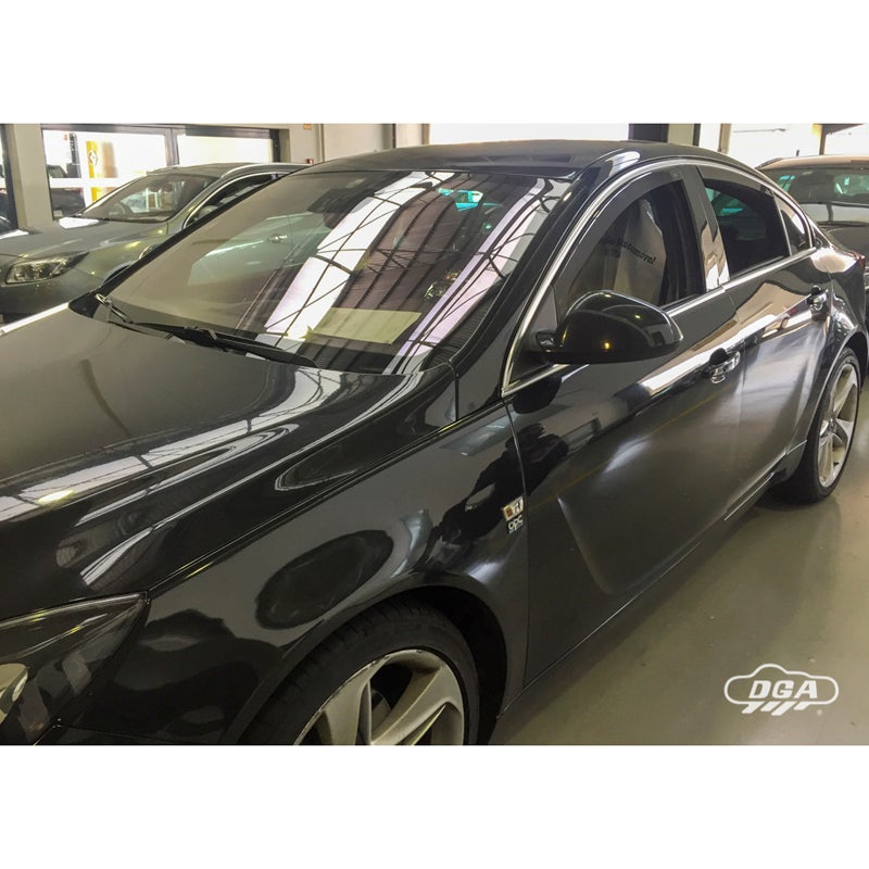 DGA Jeu de Déflecteurs d'Air sur mesure pour Opel Insignia A Sédan/HB-5-portes 2008-2017 (4-pièces)
