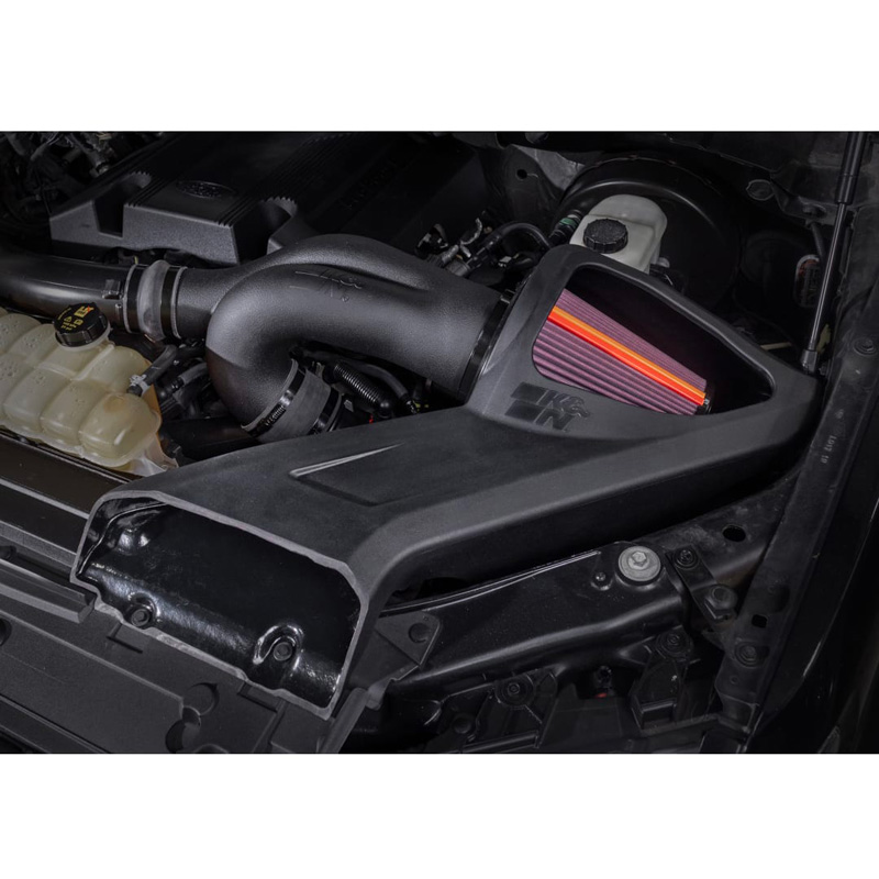 K&N NextGen d'admission d'air froid  sur mesure pour Ford F150 & F150 Raptor 3.5L V6 2017-2020 (50-2609)