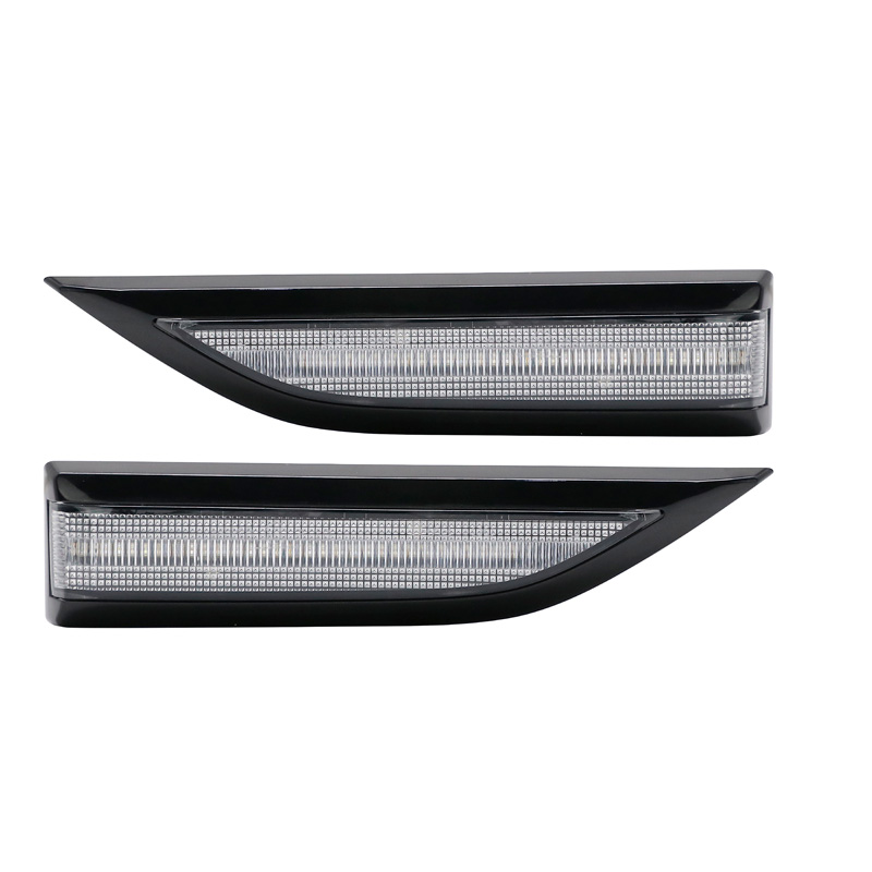 Set de Clignotants Latéraux LED sur mesure pour Volkswagen Transporter T6 2015-2020 - Blanc - incl. Feux Dynamiques