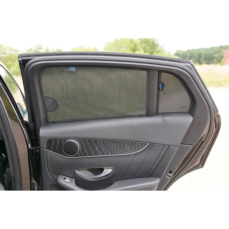 Set de Car Shades (portes arrières) sur mesure pour Mercedes GLC Coupe (C253) 2016-2023 (4-pièces)