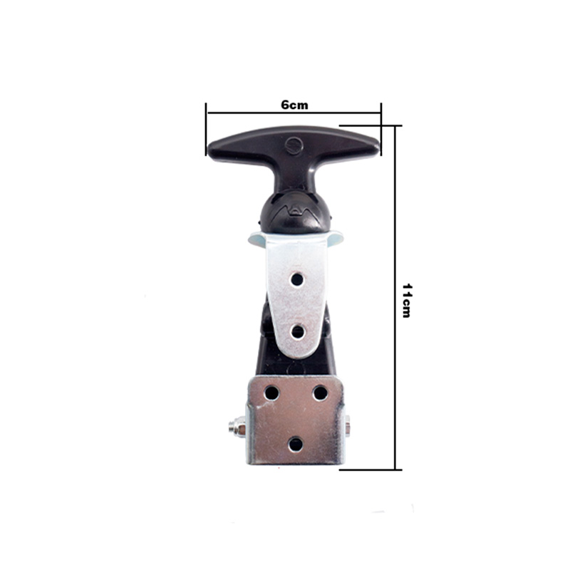 Simoni Racing Attaches Capot Universelles Type 6 - Argent/Noir - Quick Release