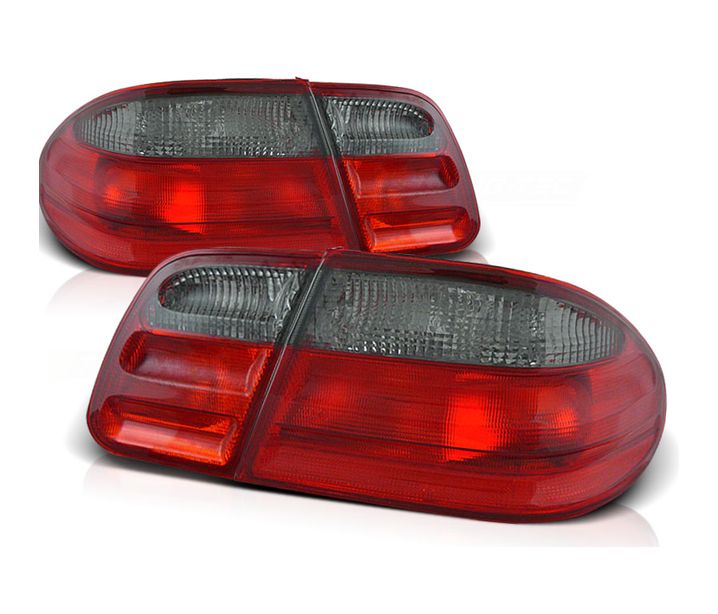 Feux arriere Mercedes E-Class W210 95-98 noire/rouges