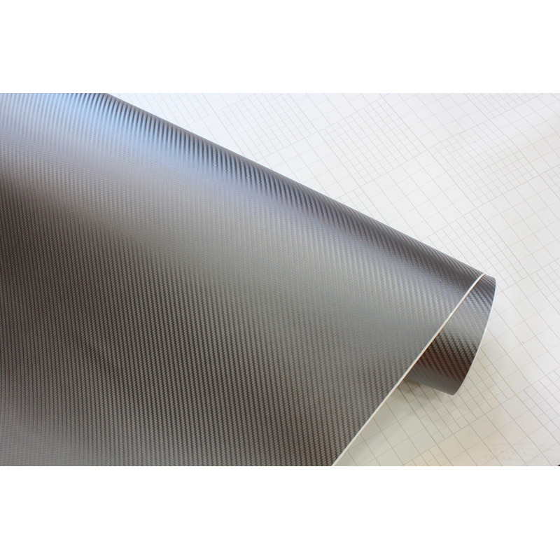 Feuille de carboné 3D 152x200cm Gris Foncé, auto-adhésif