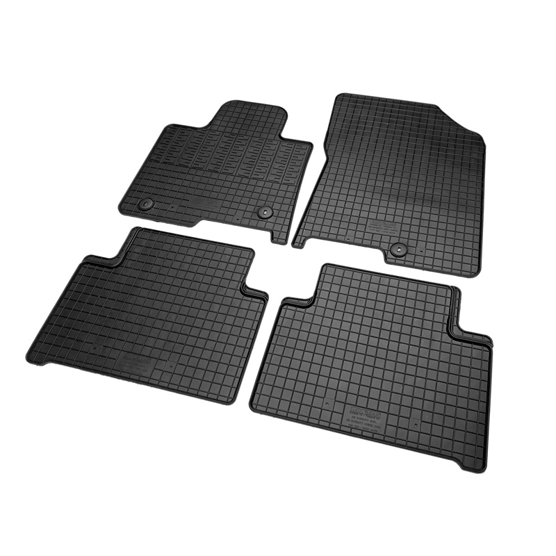 Set tapis de caoutchouc sur mesure pour Kia Sorento IV (MQ4) Hybrid 2020- (4-pièces + points de fixage)