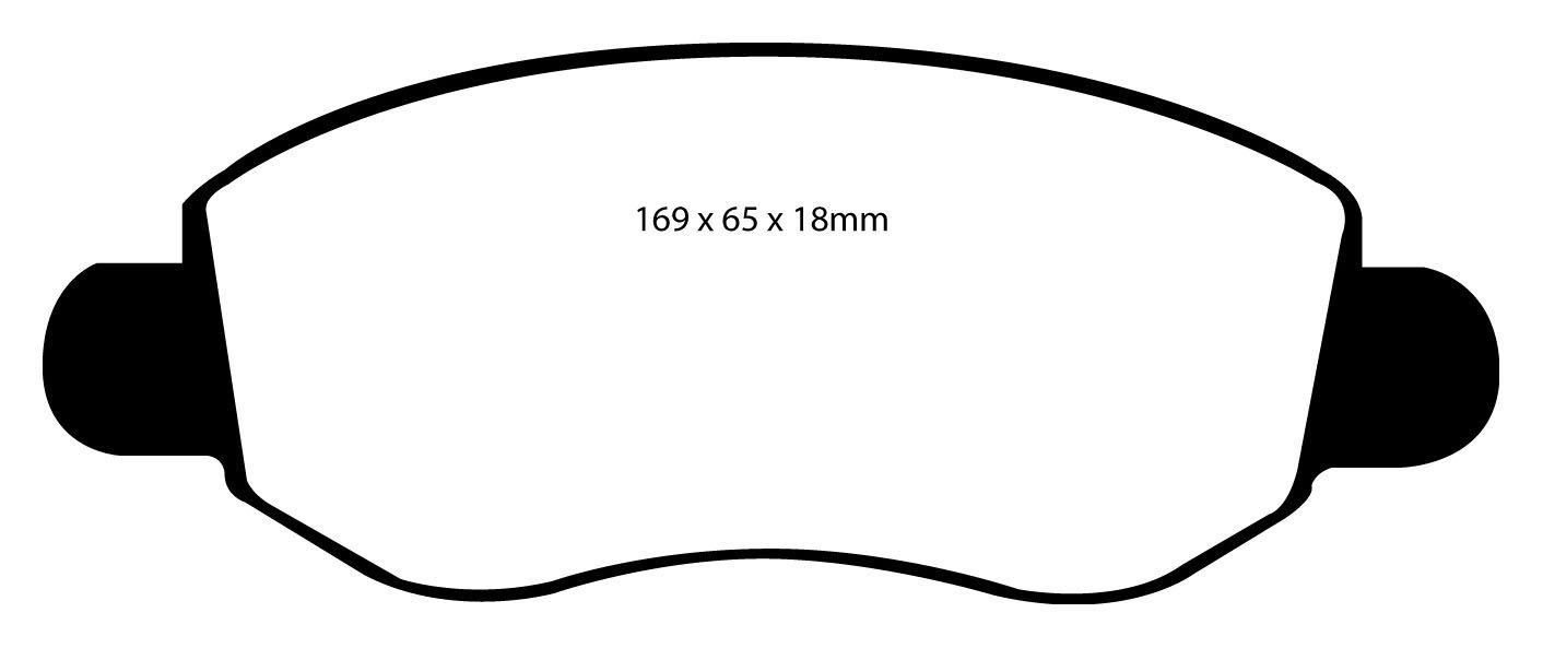 EBC Brakes FORD BEDRIJFSWAGEN Transit 330 2000-2006 Remblokken v