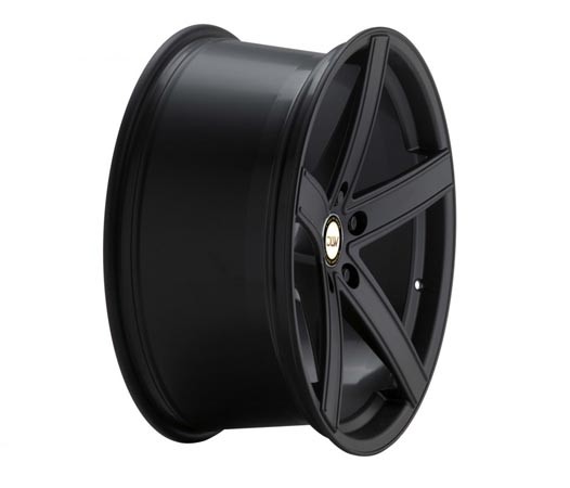Deluxe Uros K Black Matt 9x20 5x120 ET25 Velgen
