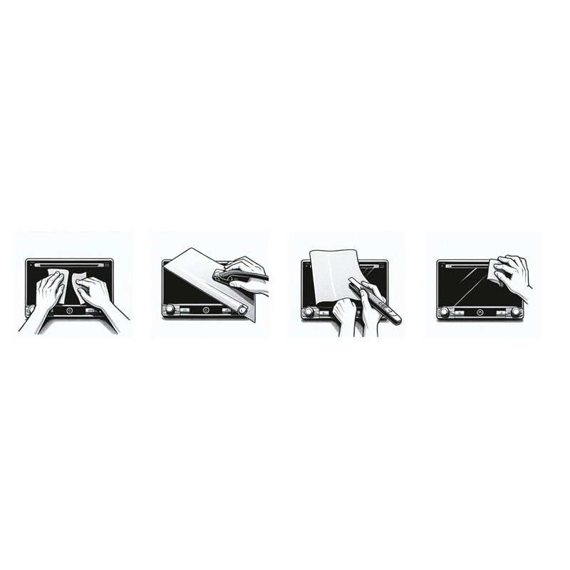 Simoni Racing Film Protecteur Transparent pour Écrans de Voiture - 30x22cm