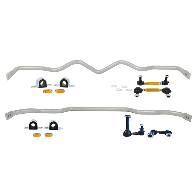 Whiteline Kit de barre stabilisatrice avant et arrière sur mesure pour Infiniti G Cabrio/Coupé/Sedan / Nissan 370 Z Coupé/Roadster Z34/Skyline V36 2006-