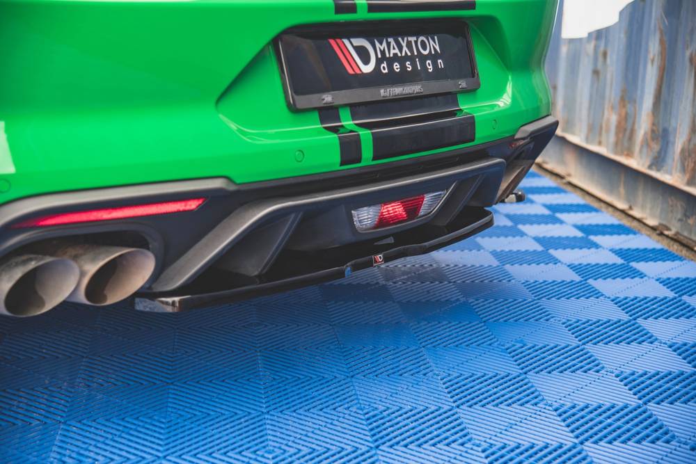 Diffuser Ford Mustang GT MK5 FL Maxton Glans Zwart