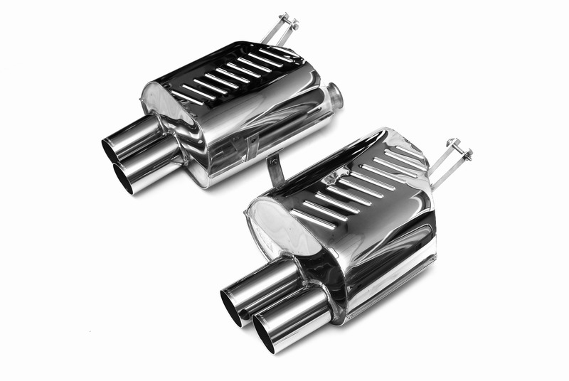 Rear Muffler BMW M Z4 Coupe Exhaust Systems