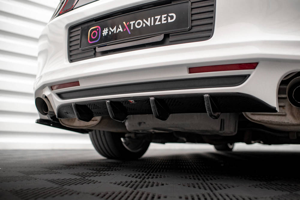 Diffuser Ford Mustang MK FL Maxton Glans Zwart