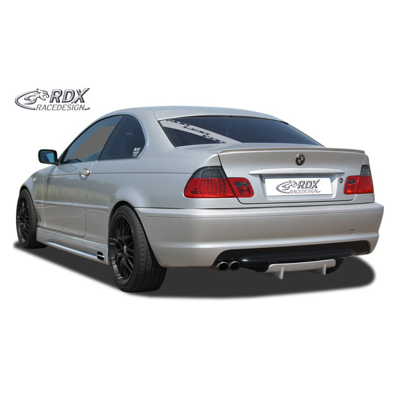 Jupe arrière 'Diffuseur U-Diff' sur mesure pour BMW Série-3 E46 1999-2007 (PU)