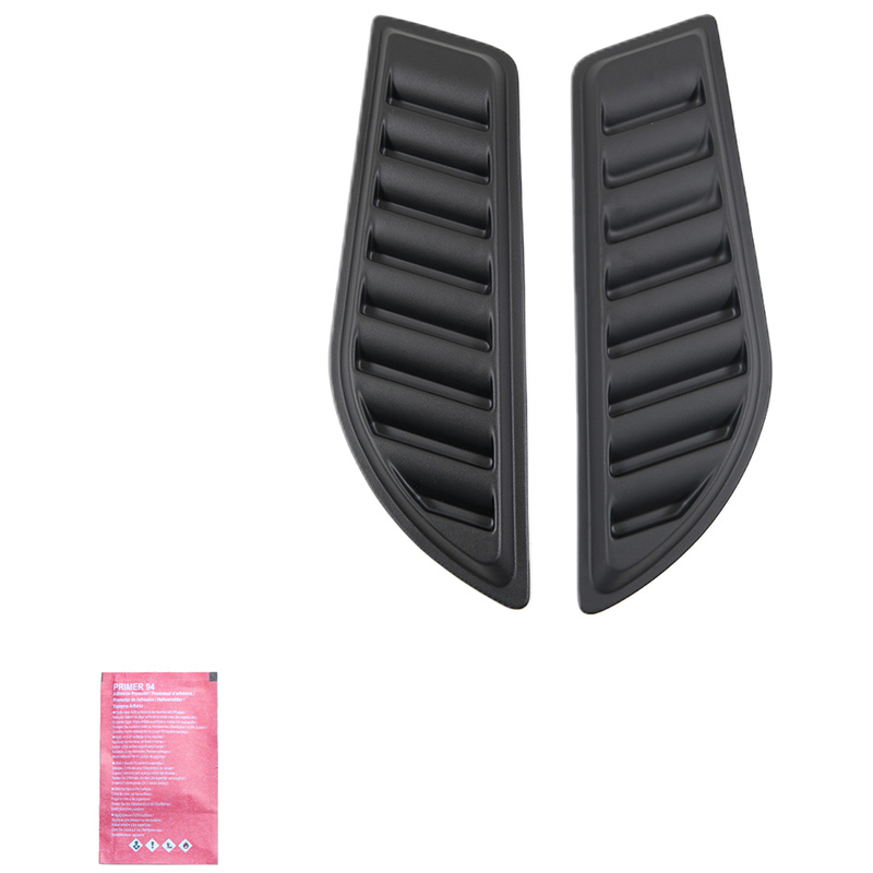 Jeu de prises d'air pour le capot Pick-Up 4x4 - Universel - Noir mat