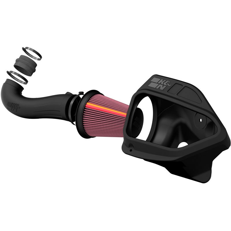 K&N NextGen d'admission d'air froid  sur mesure pour Chrysler 300(C) / Dodge Charger & Challenger 5.7L V8 2011-2023 (50-1542)