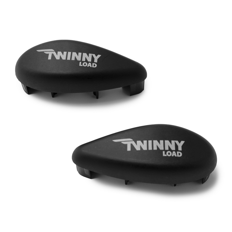 Capuchon d'extrémité de barre de toit Twinny Load d'Aluminium F01 & F02 - gauche et droite - Vieux modèle