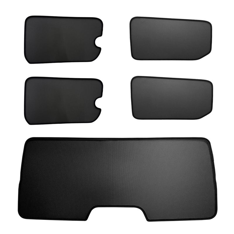 SunClip Protection visuelle & solaire sur mesure pour Volkswagen Caddy Maxi Van 2022- & Ford Grand Tourneo Connect 2022- (avec vitres entrebaillables)