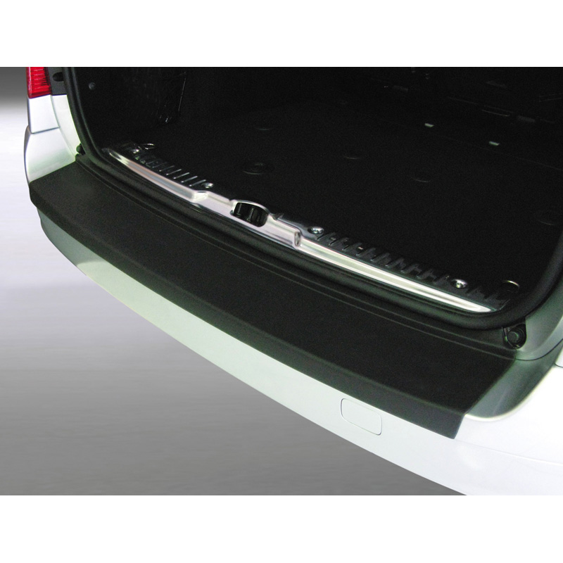 Protection de seuil arrière (ABS) sur mesure pour Peugeot 308 SW 08-13 Noir