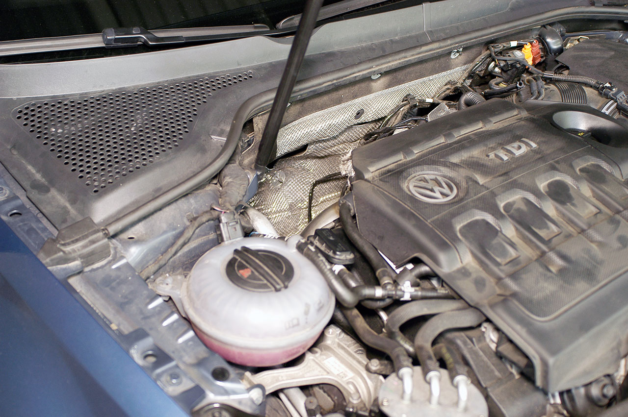 AUDI A3 8V QUATTRO 2.0 TDI (150 Hp) 2012 Turbo Downpipe (replaces diesel soot filter) With sensor bu