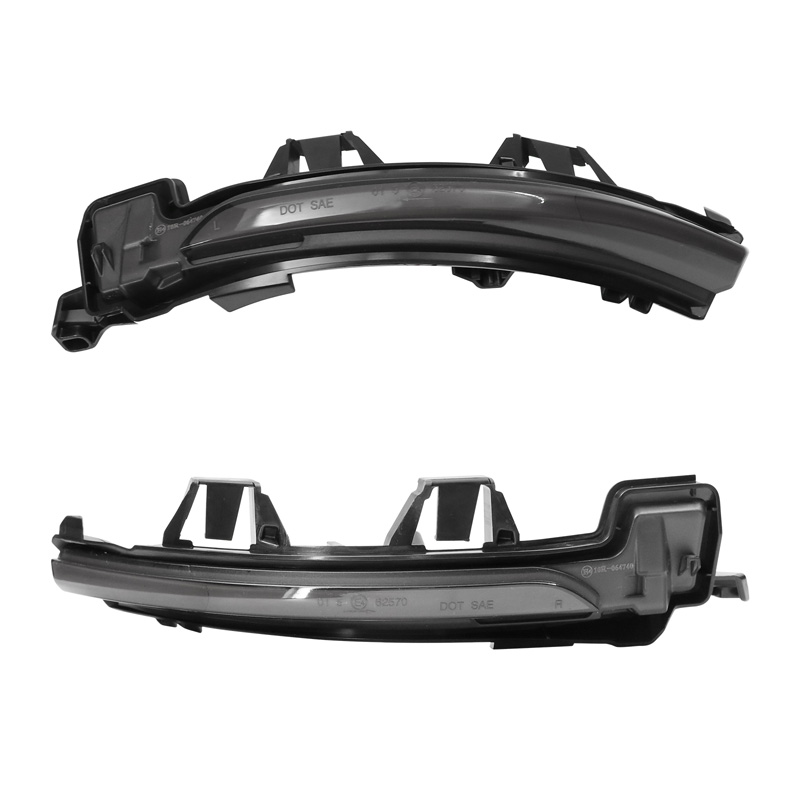 Set de Clignotants de Rétroviseurs LED sur mesure pour Volvo divers modèles 2016- - Fumée - incl. Feux Dynamiques