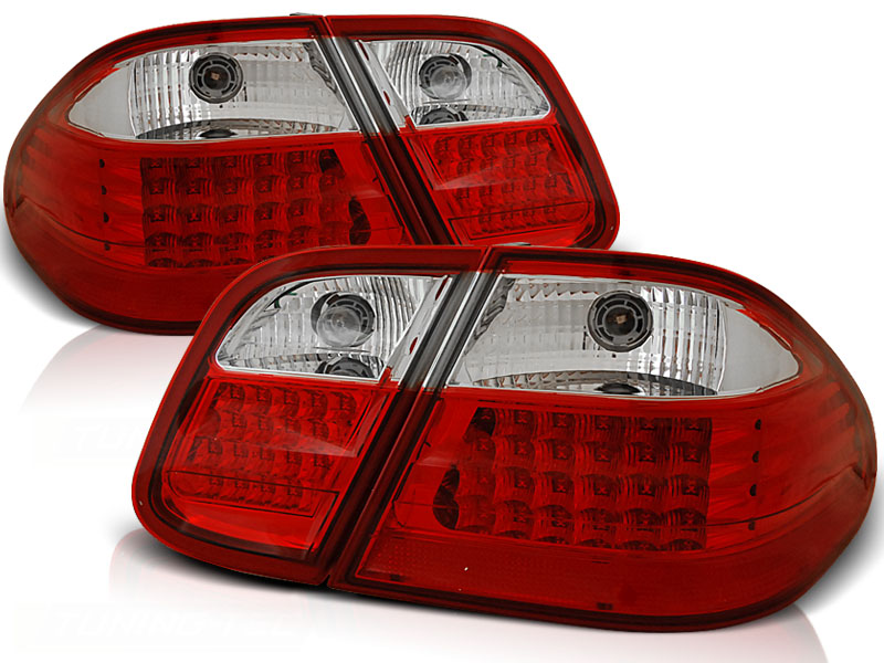 Taillights Led Mercedes W208 red/white 97-02