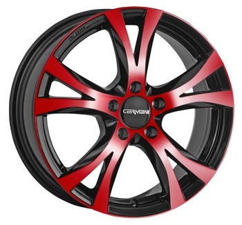 Velgen Carmani 9 Compete Red 6.5x16 5x105 ET39