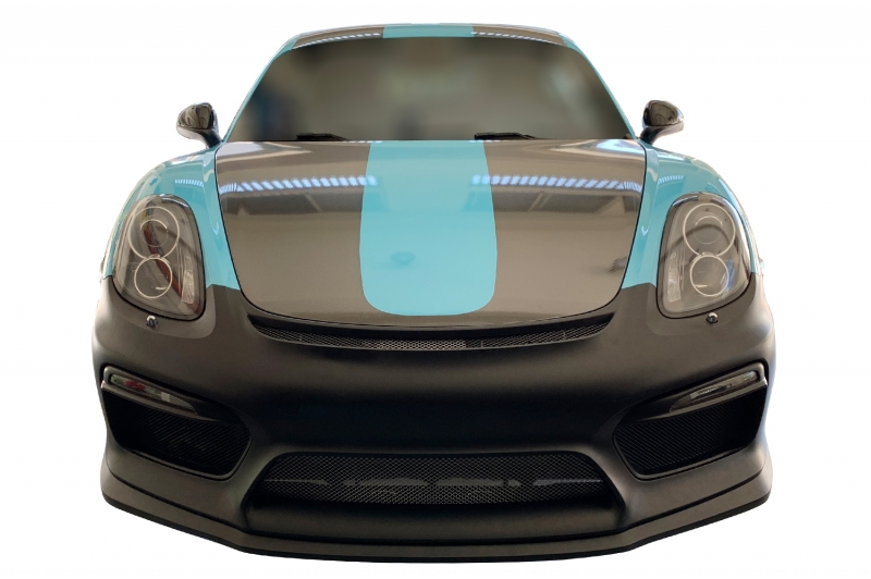 Voorbumper met DRL LED geschikt voor Porsche Cayman 981C & Boxster 981