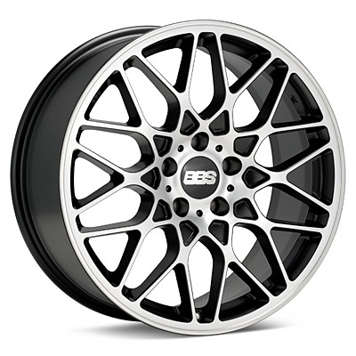 Velgen BBS RX R zwart polish 8.5x19 5x112 ET45