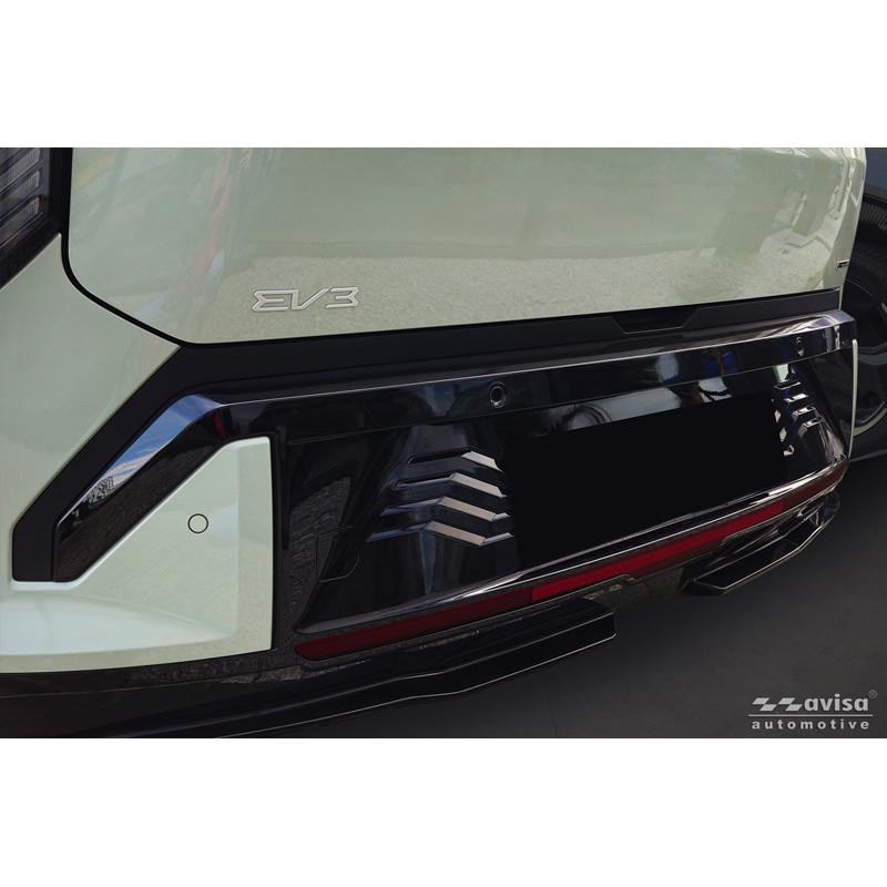 Avisa Protection de Seuil de Coffre Acier Inox sur mesure pour KIA EV3 GT 2024- - Argent - 2 pièces