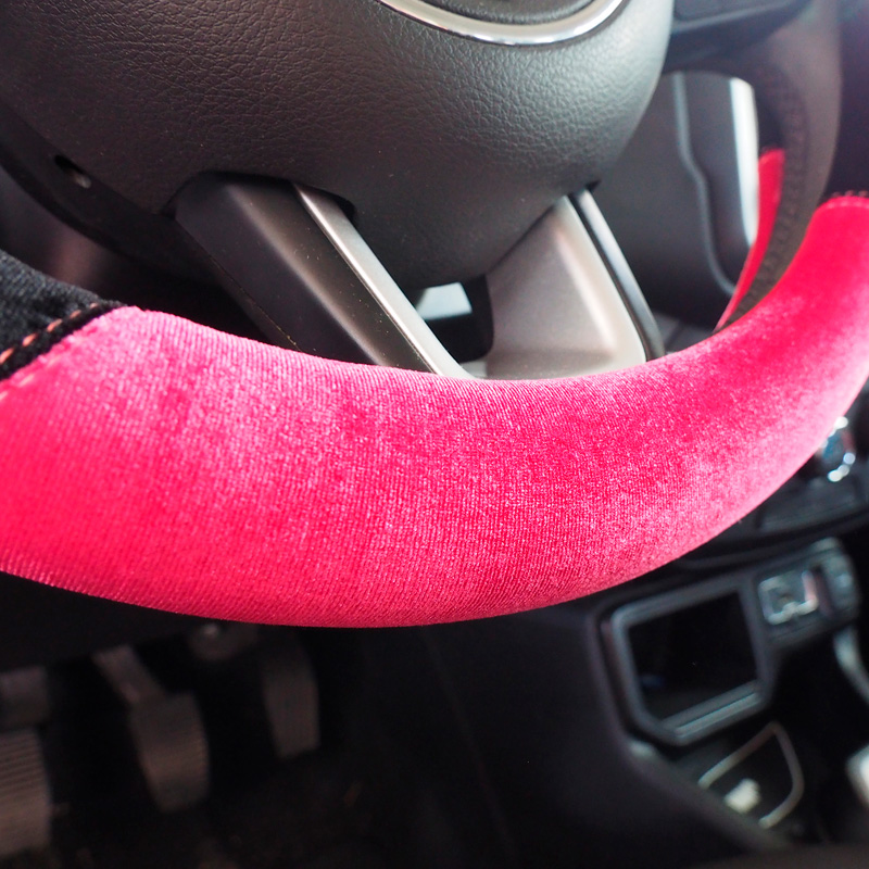 Simoni Racing Couvre-Volant Pussycat - Noir/Rose - 37-39cm