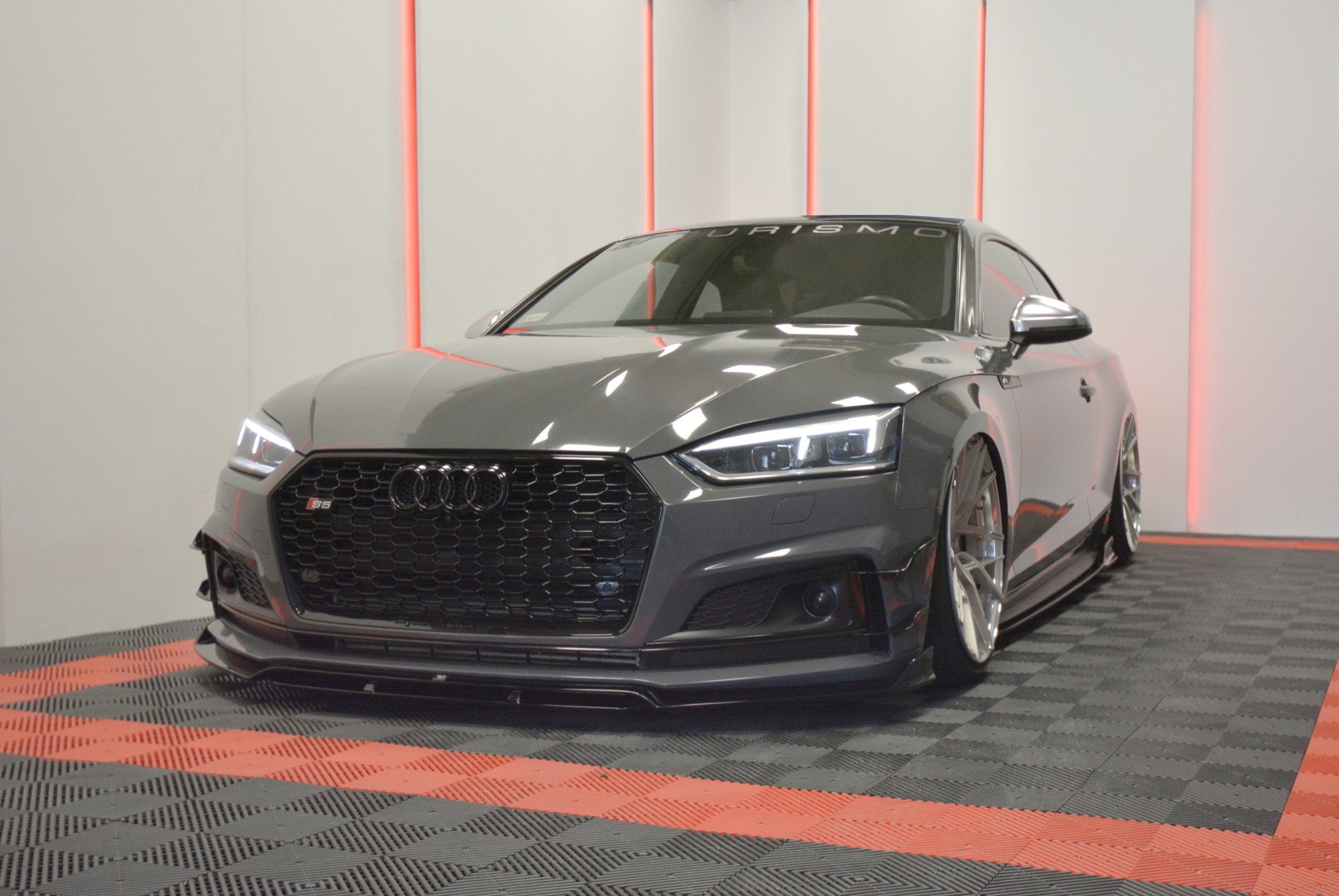 Voorspoiler Audi A5 S Line / S5 Maxton ABS